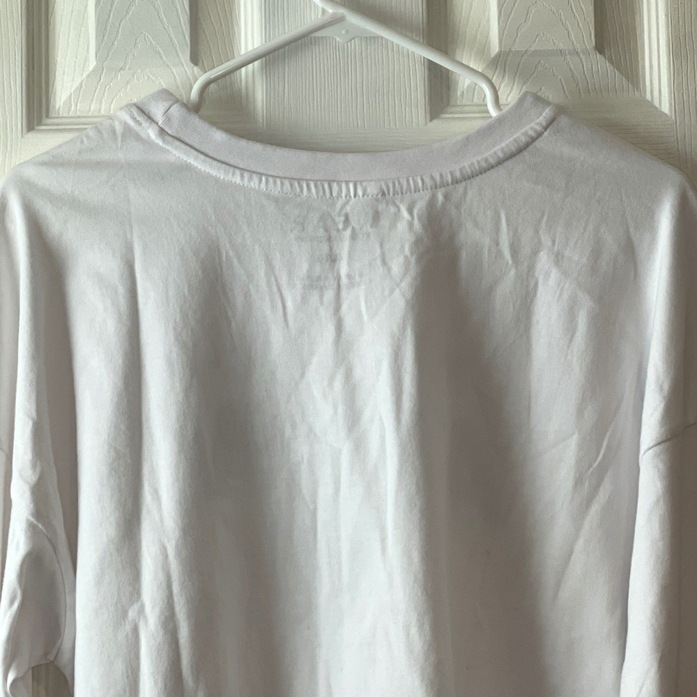 WEAR Erin Andrews Prime All In Tee Womens XL White NEW Graphic Long Sleeve - Picture 7 of 14